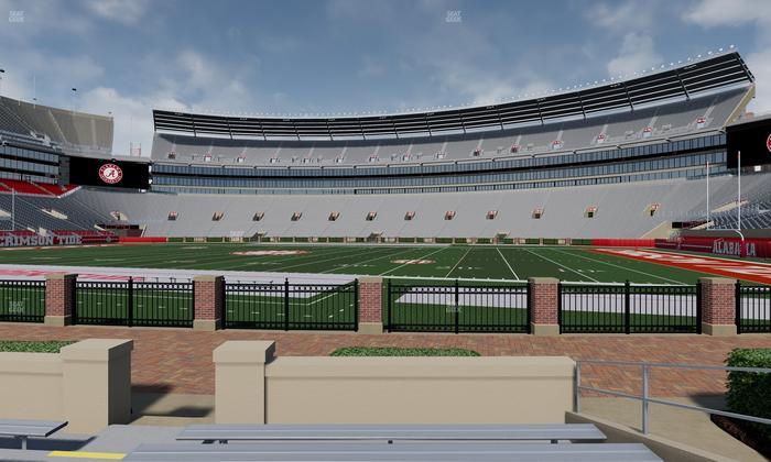 Bryant-Denny Stadium - Section 104 Seat View