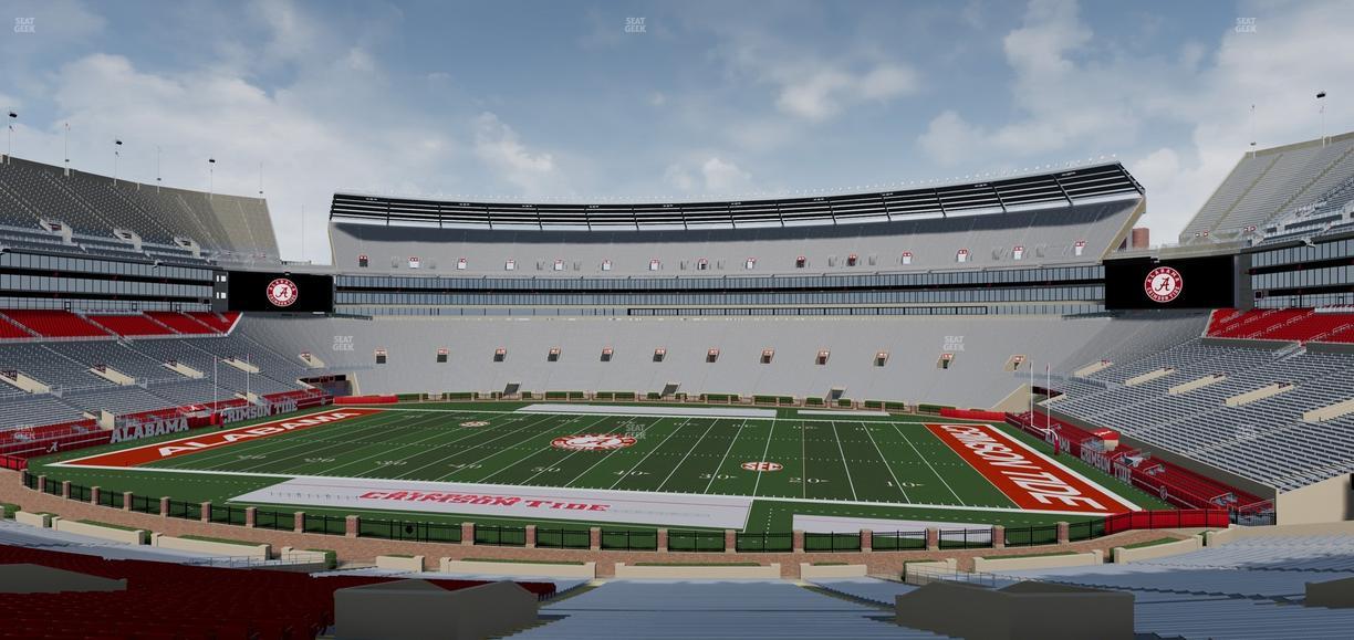Bryant-Denny Stadium - Section 105 Seat View