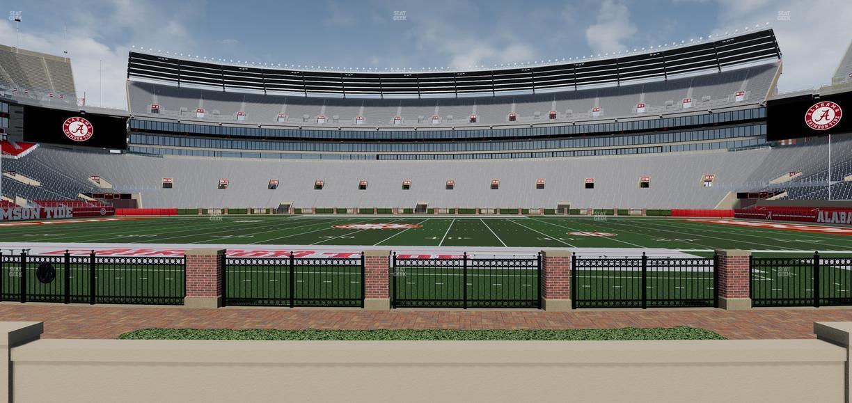 Bryant-Denny Stadium - Section 106 Seat View