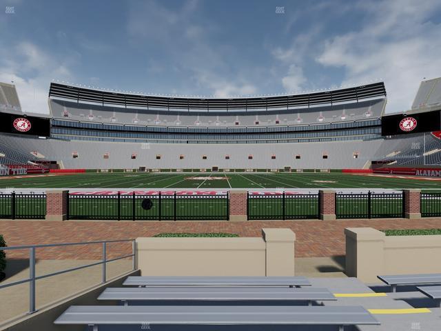 Bryant-Denny Stadium - Section 107 Seat View