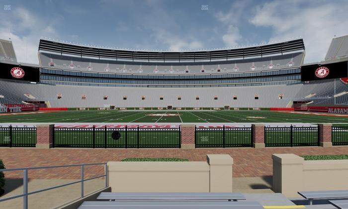 Bryant-Denny Stadium - Section 107 Seat View