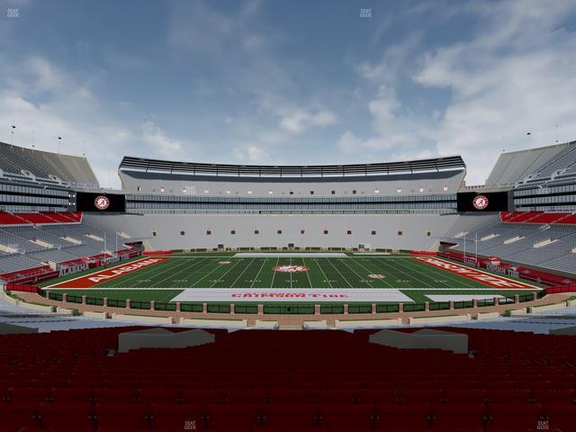 Bryant-Denny Stadium - Section 107 Seat View