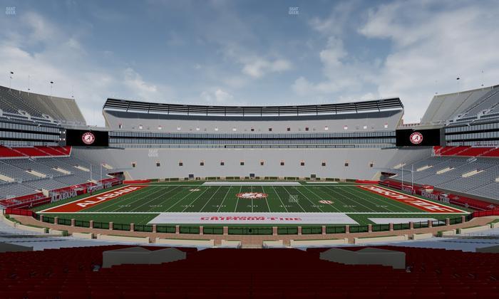 Bryant-Denny Stadium - Section 107 Seat View