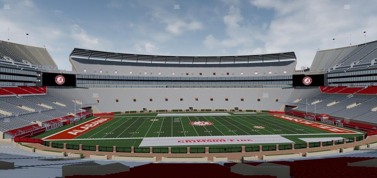 Bryant-Denny Stadium - Section 108 Seat View