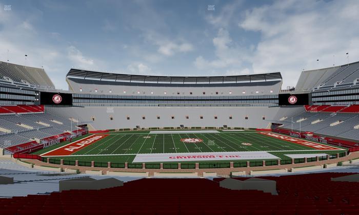 Bryant-Denny Stadium - Section 108 Seat View