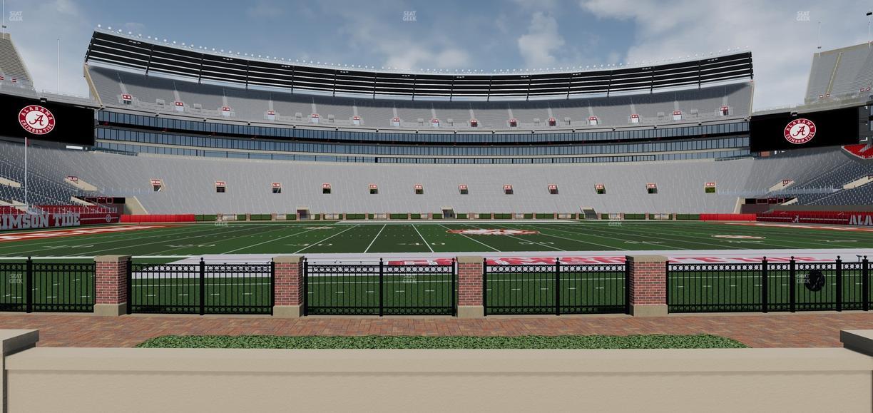 Bryant-Denny Stadium - Section 108 Seat View