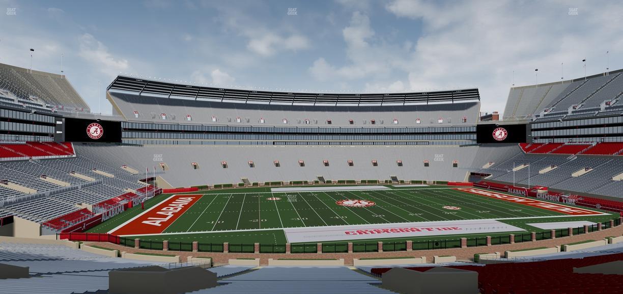 Bryant-Denny Stadium - Section 109 Seat View