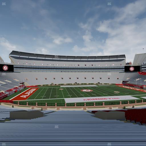 Bryant-Denny Stadium - Section 109 Seat View