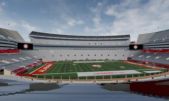 Bryant-Denny Stadium - Section 109 Seat View