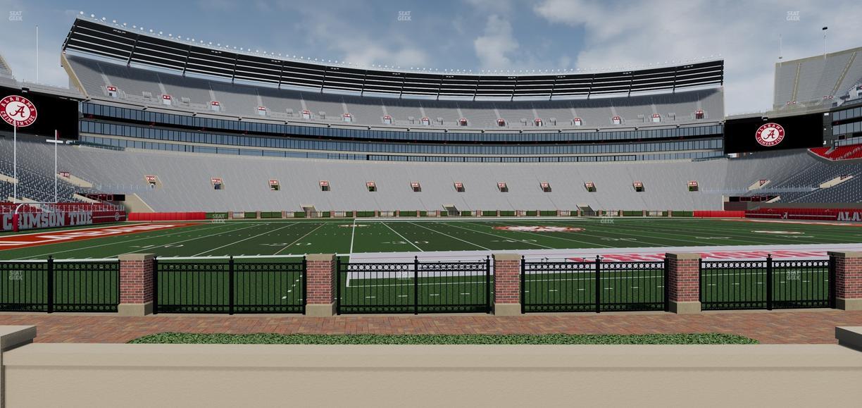 Bryant-Denny Stadium - Section 109 Seat View
