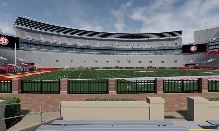 Bryant-Denny Stadium - Section 110 Seat View