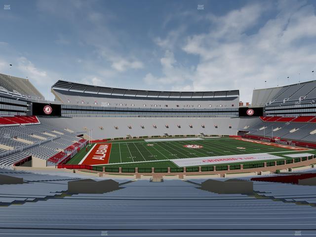 Bryant-Denny Stadium - Section 110 Seat View