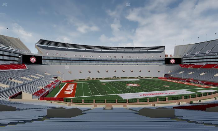 Bryant-Denny Stadium - Section 110 Seat View