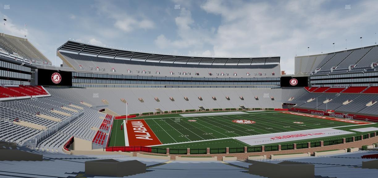 Bryant-Denny Stadium - Section 111 Seat View