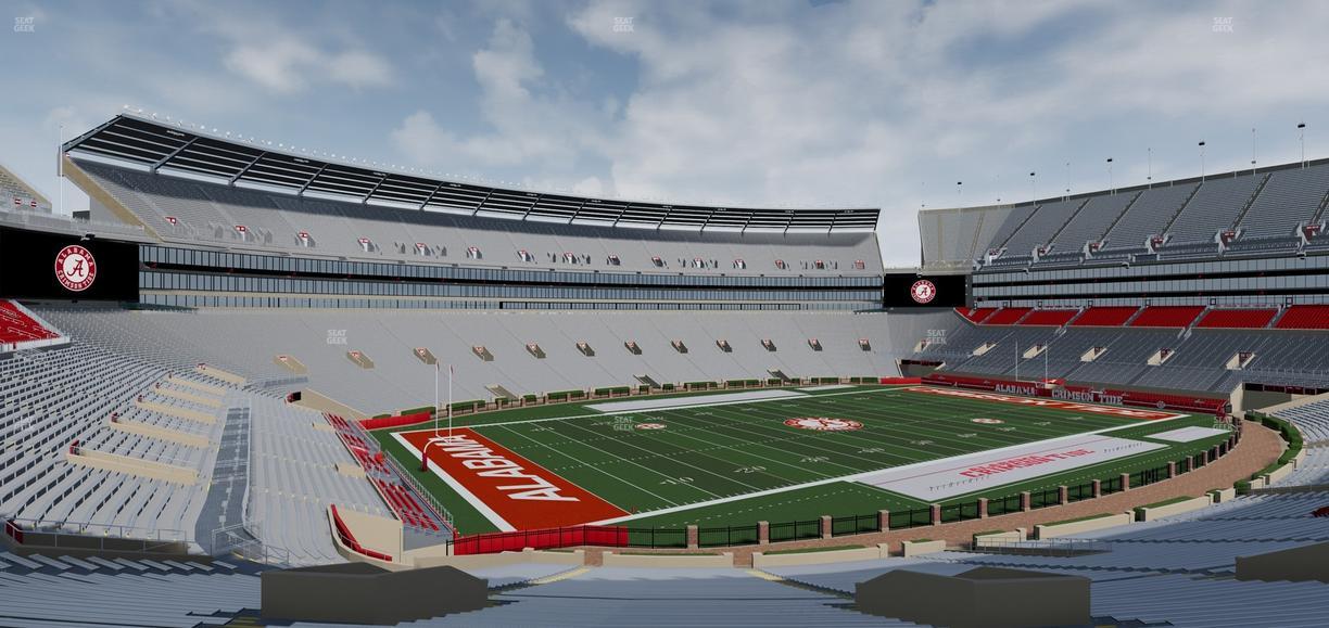 Bryant-Denny Stadium - Section 112 Seat View