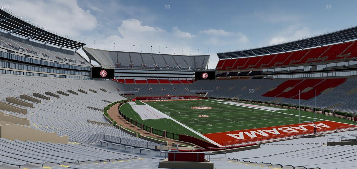 Bryant-Denny Stadium - Section 113 Seat View