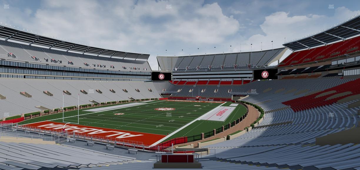 Bryant-Denny Stadium - Section 113 Seat View