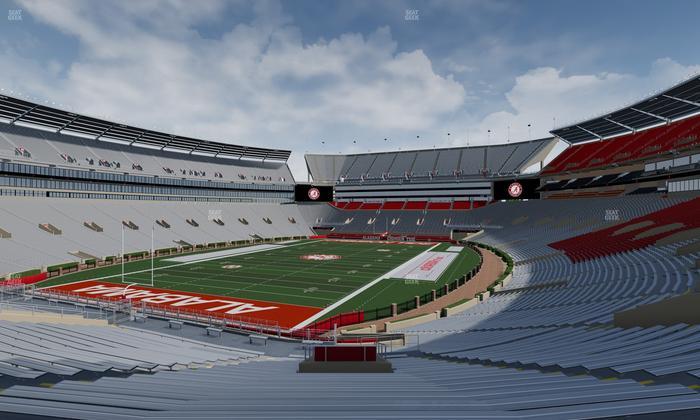 Bryant-Denny Stadium - Section 113 Seat View