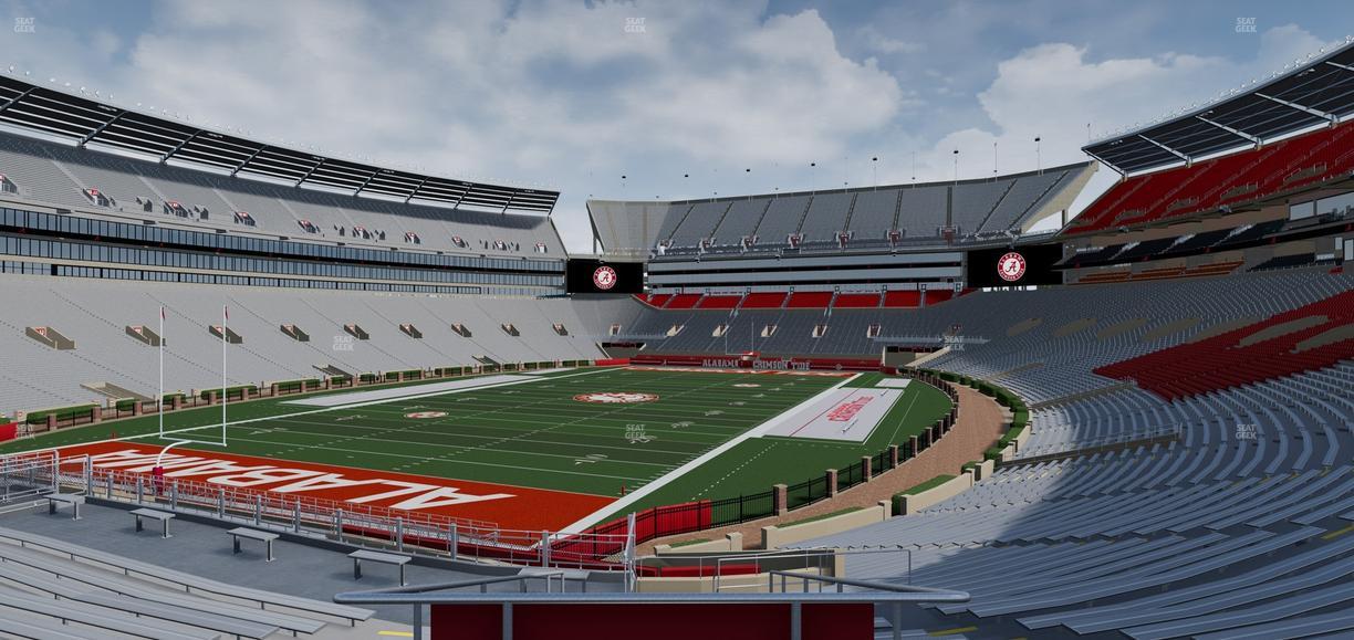 Bryant-Denny Stadium - Section 114 Seat View