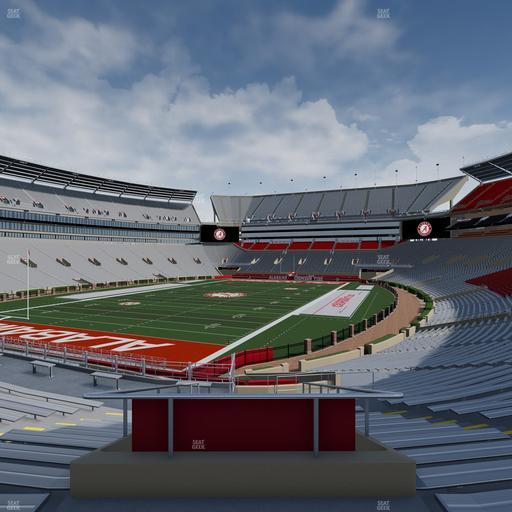 Bryant-Denny Stadium - Section 114 Seat View