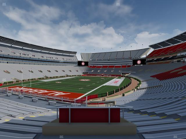 Bryant-Denny Stadium - Section 114 Seat View