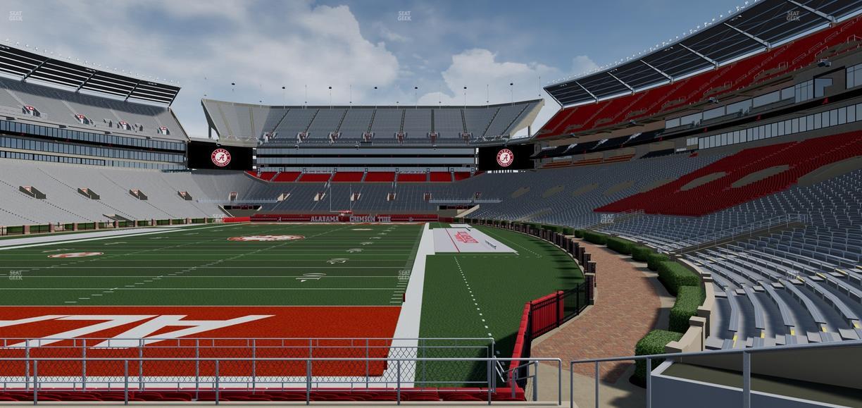 Bryant-Denny Stadium - Section 115 Seat View