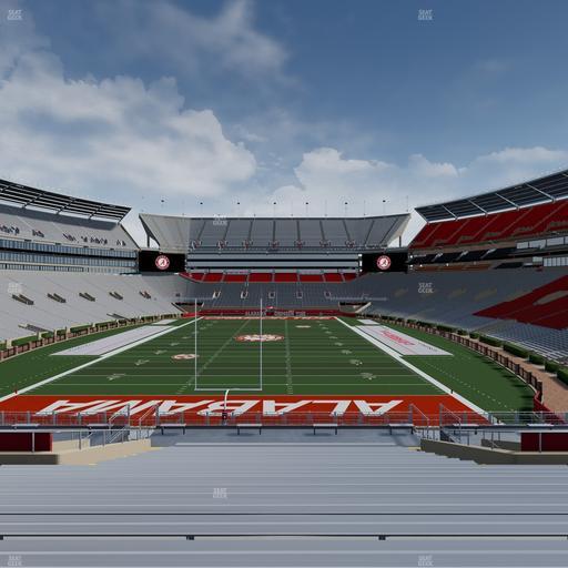 Bryant-Denny Stadium - Section 117 Seat View