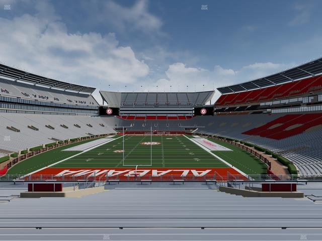 Bryant-Denny Stadium - Section 117 Seat View