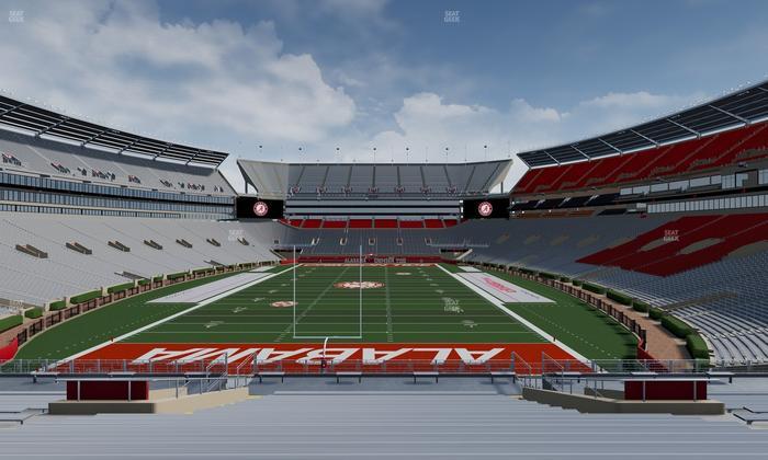 Bryant-Denny Stadium - Section 117 Seat View