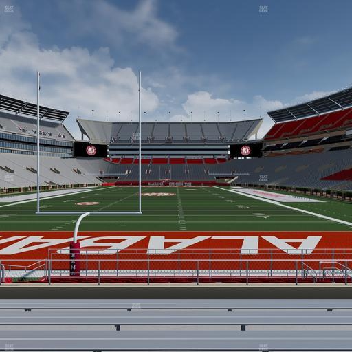 Bryant-Denny Stadium - Section 117 Seat View