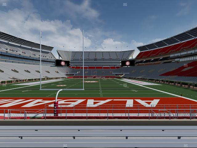Bryant-Denny Stadium - Section 117 Seat View