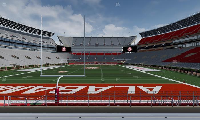 Bryant-Denny Stadium - Section 117 Seat View