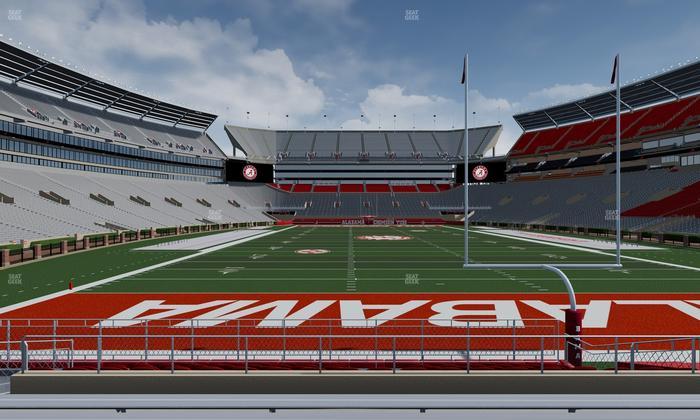 Bryant-Denny Stadium - Section 118 Seat View
