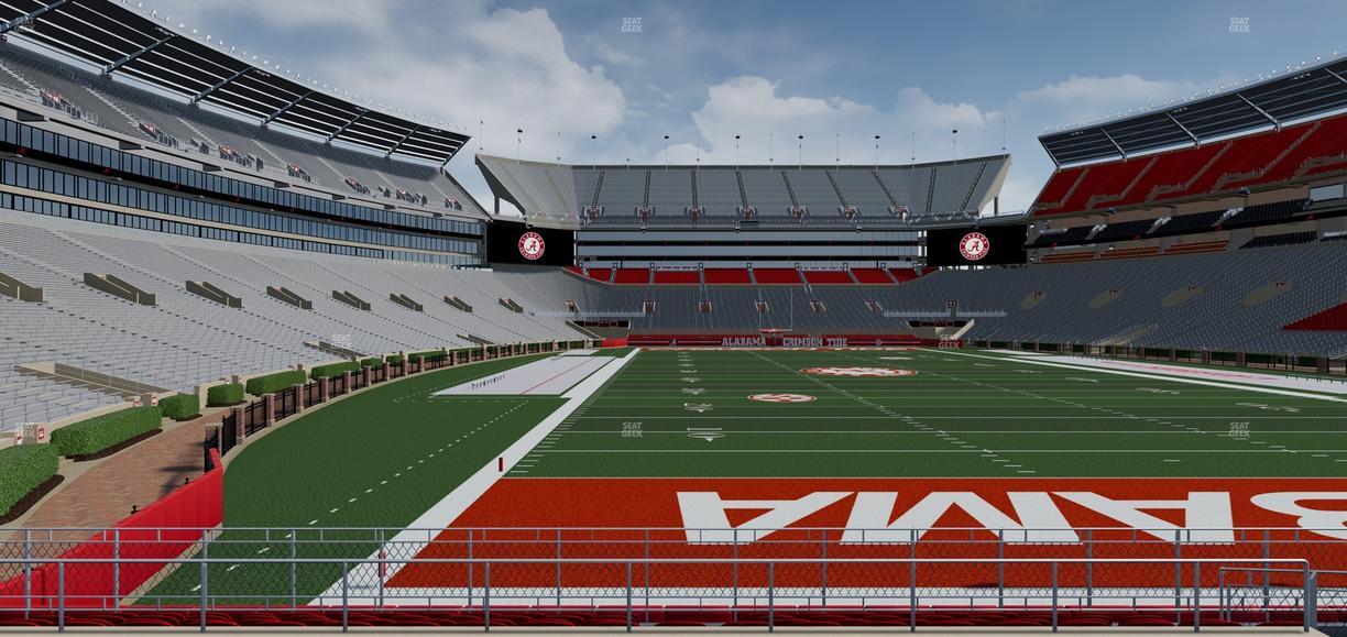 Bryant-Denny Stadium - Section 119 Seat View