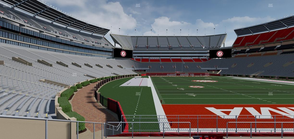 Bryant-Denny Stadium - Section 120 Seat View