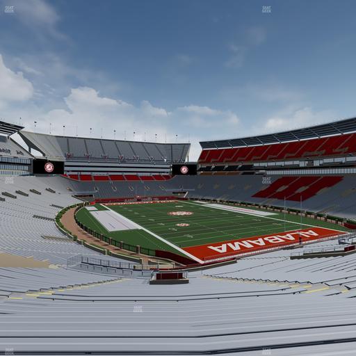Bryant-Denny Stadium - Section 121 Seat View