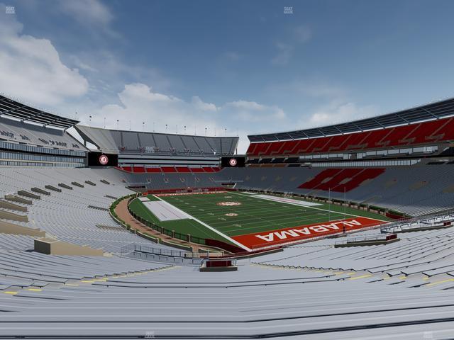 Bryant-Denny Stadium - Section 121 Seat View