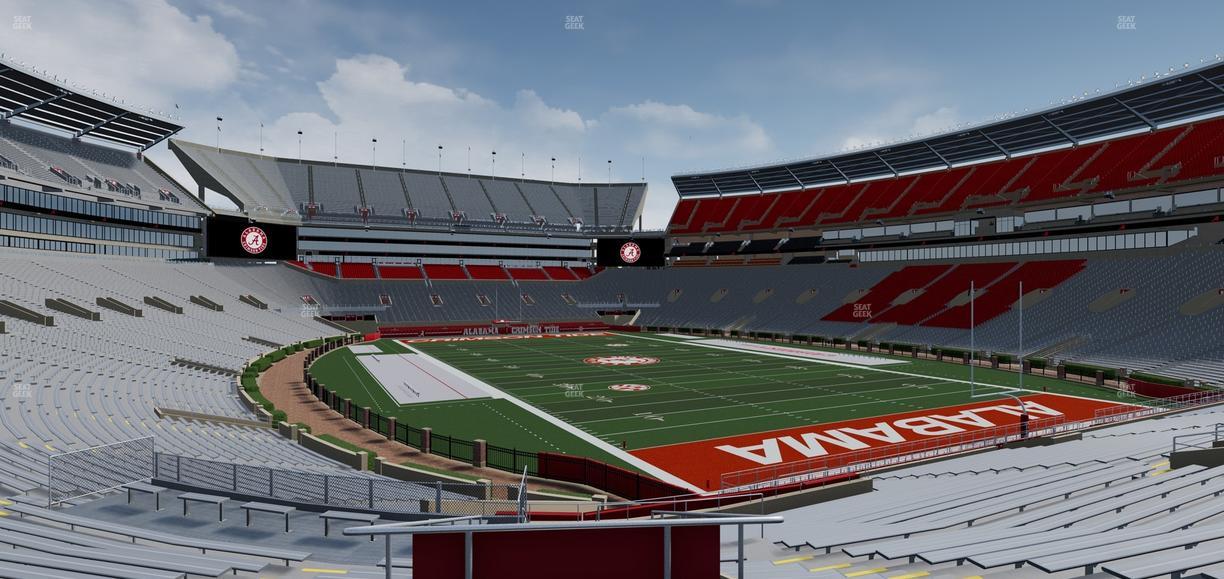 Bryant-Denny Stadium - Section 121 Seat View