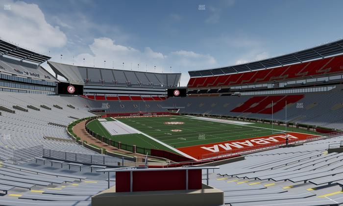 Bryant-Denny Stadium - Section 121 Seat View