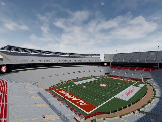 Bryant-Denny Stadium - Section 122 Seat View