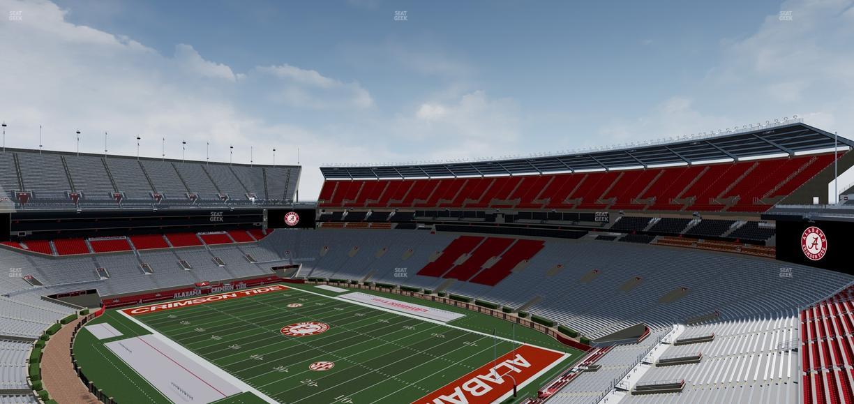 Bryant-Denny Stadium - Section 122 Seat View