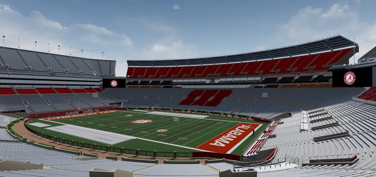 Bryant-Denny Stadium - Section 123 Seat View