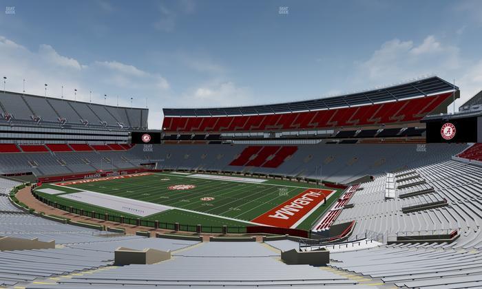 Bryant-Denny Stadium - Section 123 Seat View