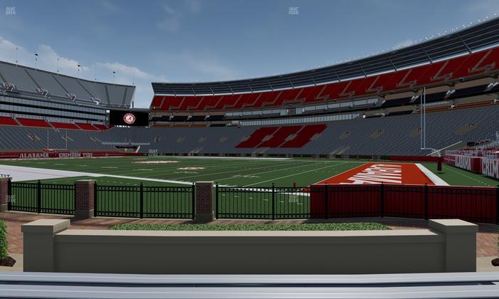 Bryant-Denny Stadium - Section 123 Seat View