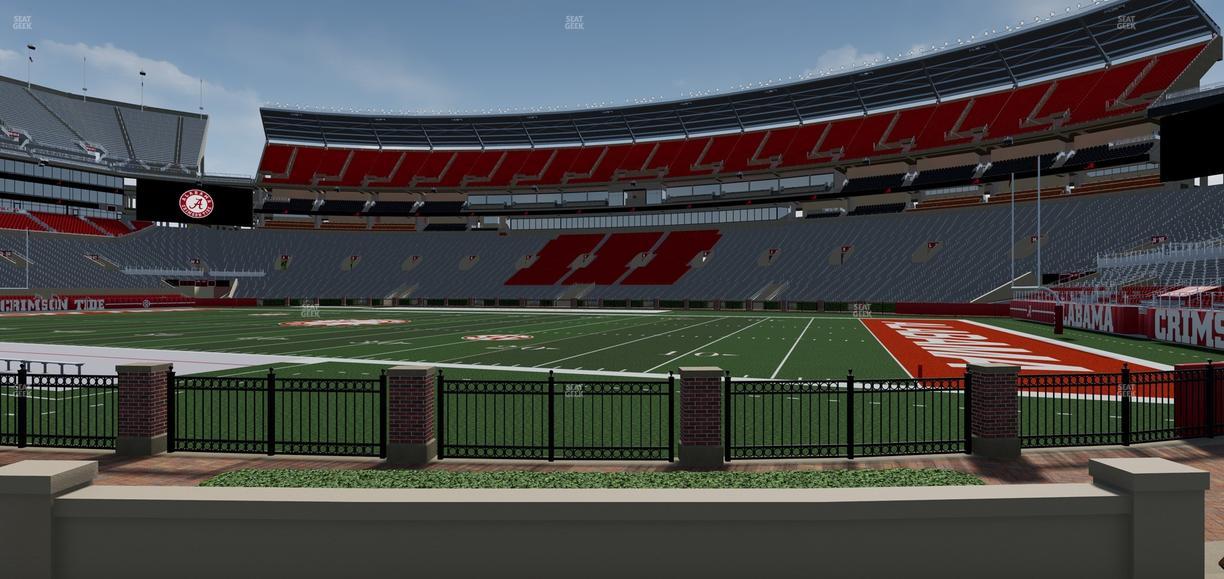 Bryant-Denny Stadium - Section 124 Seat View