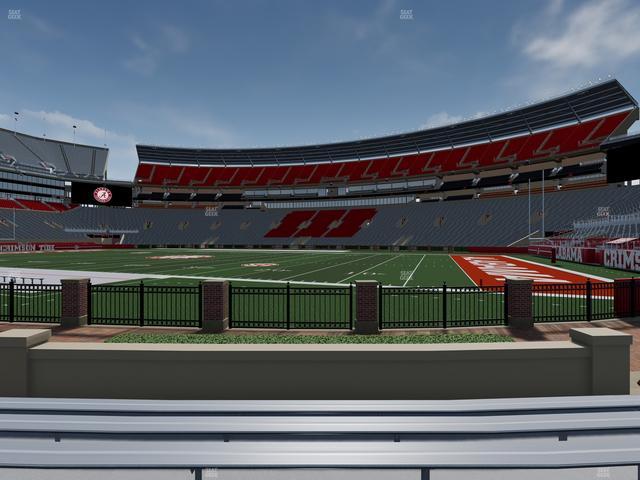 Bryant-Denny Stadium - Section 124 Seat View