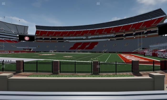 Bryant-Denny Stadium - Section 124 Seat View