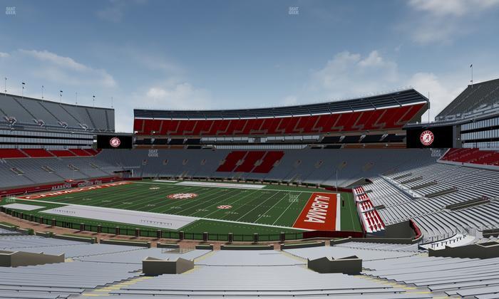 Bryant-Denny Stadium - Section 124 Seat View
