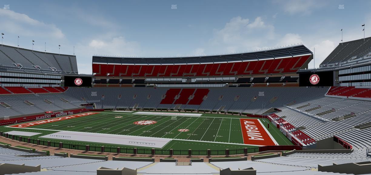 Bryant-Denny Stadium - Section 125 Seat View