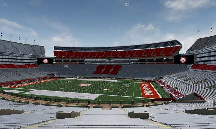 Bryant-Denny Stadium - Section 125 Seat View